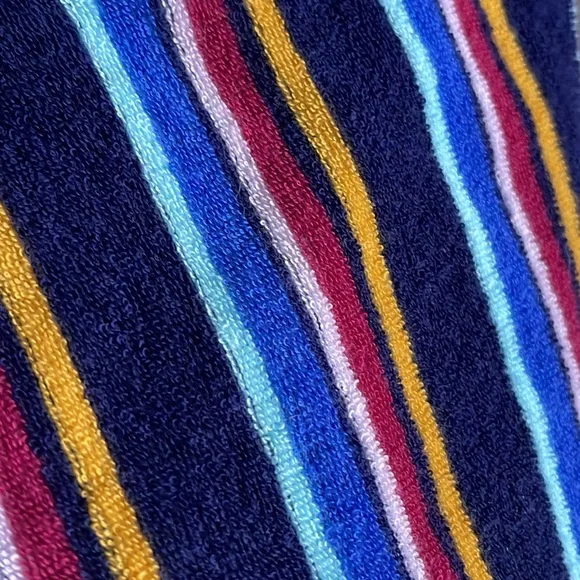 NWOT Fotever 21 multicolored striped stretchy skirt - Picture 5 of 7